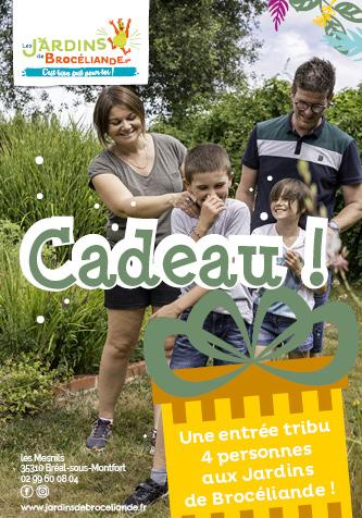 Bon cadeau Entrée TRIBU 4 PERSONNES