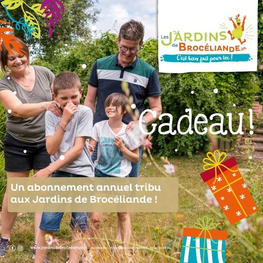 Bon cadeau Abonnement TRIBU 5 PERSONNES