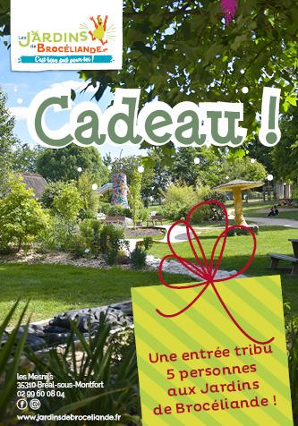 Bon cadeau Entrée TRIBU 5 PERSONNES